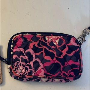 Pink flowery Vera Bradley wallet